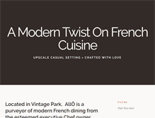 Tablet Screenshot of eatatallo.com